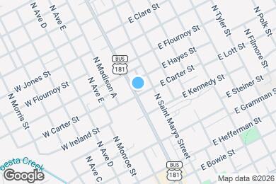 Map image of the property - 700 N Washington St