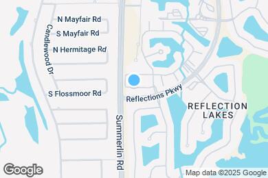 Map image of the property - 7856 Lake Sawgrass Loop