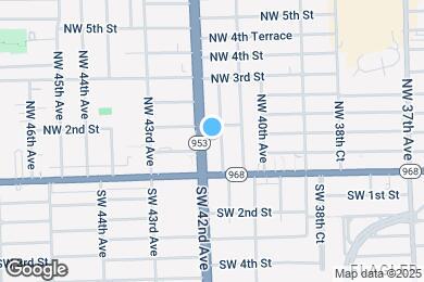 Map image of the property - 117 NW 42nd Ave