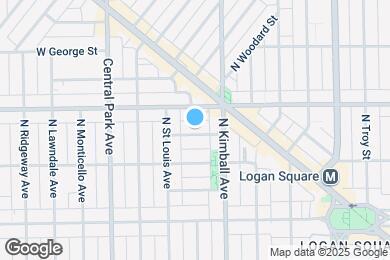Map image of the property - 3426 W Parker Ave