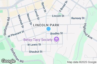 Map image of the property - 110 Bradley St