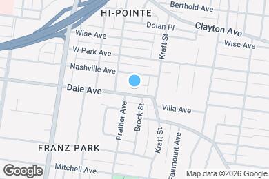 Map image of the property - 6739 Dale Ave