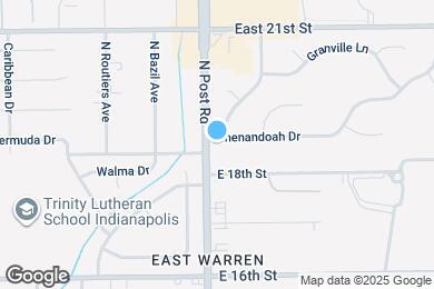 Map image of the property - 9005 Shenandoah Dr