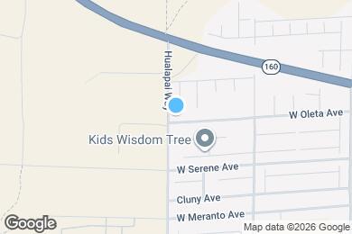 Map image of the property - 10180 W Oleta Ave