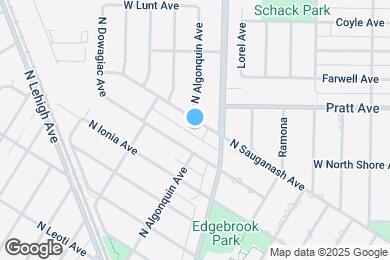 Map image of the property - 6756 Sauganash N Ave