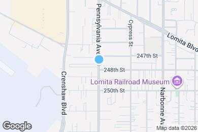 Map image of the property - 24720 Pennsylvania Ave