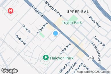 Map image of the property - 1343 145th Ave
