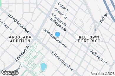 Map image of the property - 327 General Mouton Ave