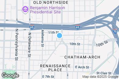 Map image of the property - 1010 Central