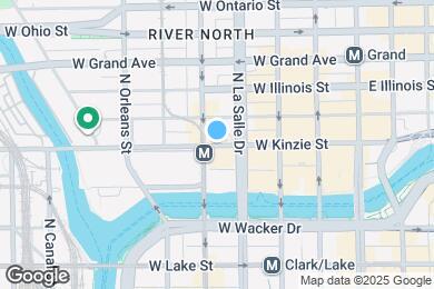 Map image of the property - 164 W Kinzie St