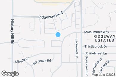 Map image of the property - 6100 Gascony Dr