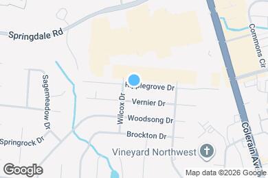 Map image of the property - 3683 Ripplegrove Dr