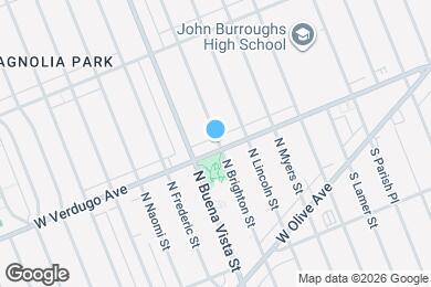 Map image of the property - 2403 W Verdugo Ave