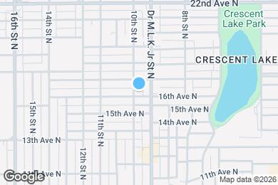 Map image of the property - 925 16th Ave N