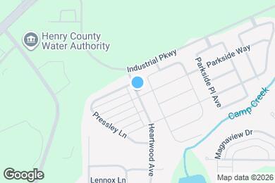 Map image of the property - 1214 Heartwood Ave