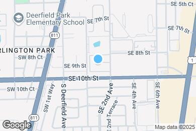 Map image of the property - 959 SE 2nd Ave