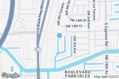 Map image of the property - 1601 SW 5th Ave