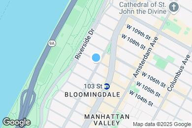 Map image of the property - 915 West End Ave