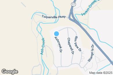 Map image of the property - 1545 S Ash Creek Dr