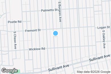 Map image of the property - 350 S Ogden Ave