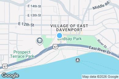 Map image of the property - 1018 Mound St