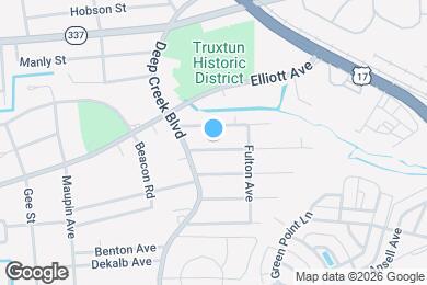 Map image of the property - 105 Edison Ave