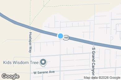 Map image of the property - 9020 S Conquistador St