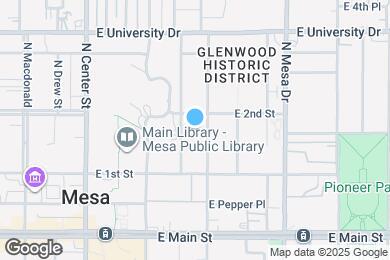 Map image of the property - 148 N Hibbert