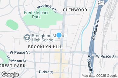 Map image of the property - 801 Glenwood Ave