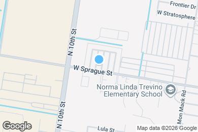 Map image of the property - 715 S Dfw Dr