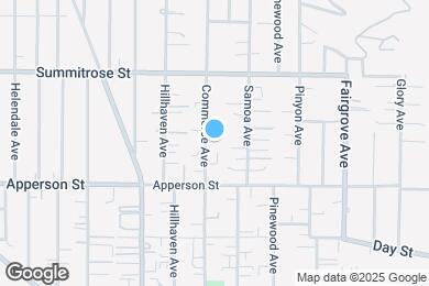 Map image of the property - 10346 Commerce Ave