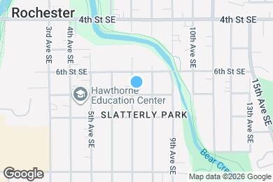 Map image of the property - 624 7th Ave SE