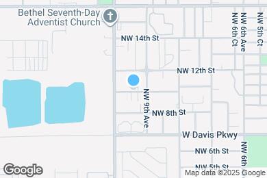 Map image of the property - 936 NW 10th St