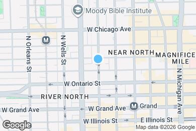 Map image of the property - 666 N Clark St