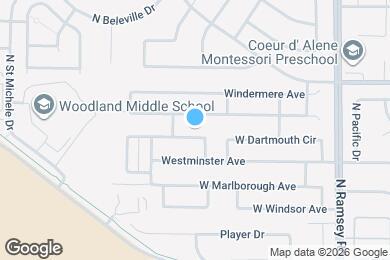 Map image of the property - 2099 W Plymouth Cir