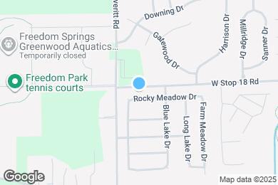 Map image of the property - 656 Rocky Meadow Dr