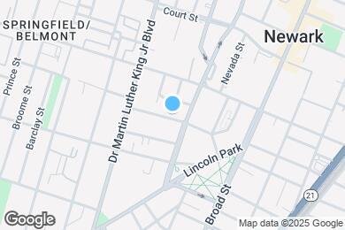 Map image of the property - 42 Crawford St