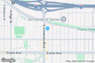 Map image of the property - Vista Denver