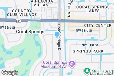 Map image of the property - 3200 Coral Springs Dr