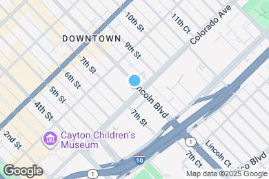 Map image of the property - 1550 Lincoln Boulevard Santa Monica, CA 90401