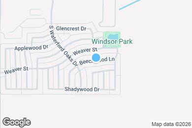 Map image of the property - 1132 Beechwood Ln