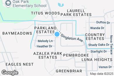 Map image of the property - 1185 Bonnymeade Dr