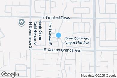 Map image of the property - 5836 Sierra Cliff St