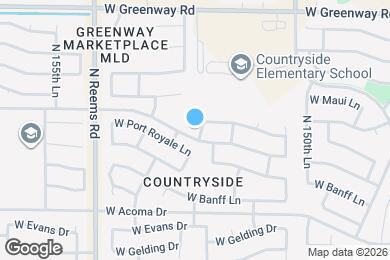 Map image of the property - 14912 N 153rd Ave