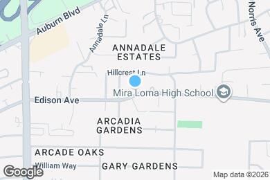 Map image of the property - 3747 Edison Ave