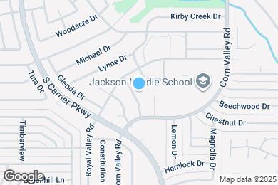 Map image of the property - 3513 Hummingbird Dr