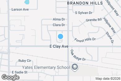 Map image of the property - 506 E Hilda Dr