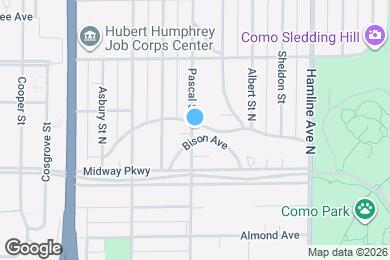 Map image of the property - 1366 Pascal St