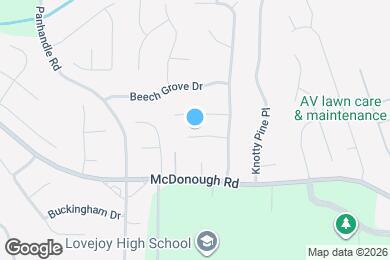 Map image of the property - 1590 Glynn Ct