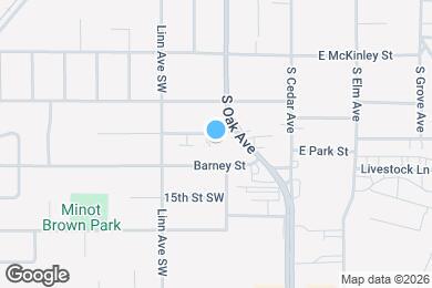 Map image of the property - 213 13th St SW